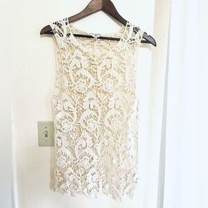 Wilfred Crochet Summer Vacation Beach Top Size Small